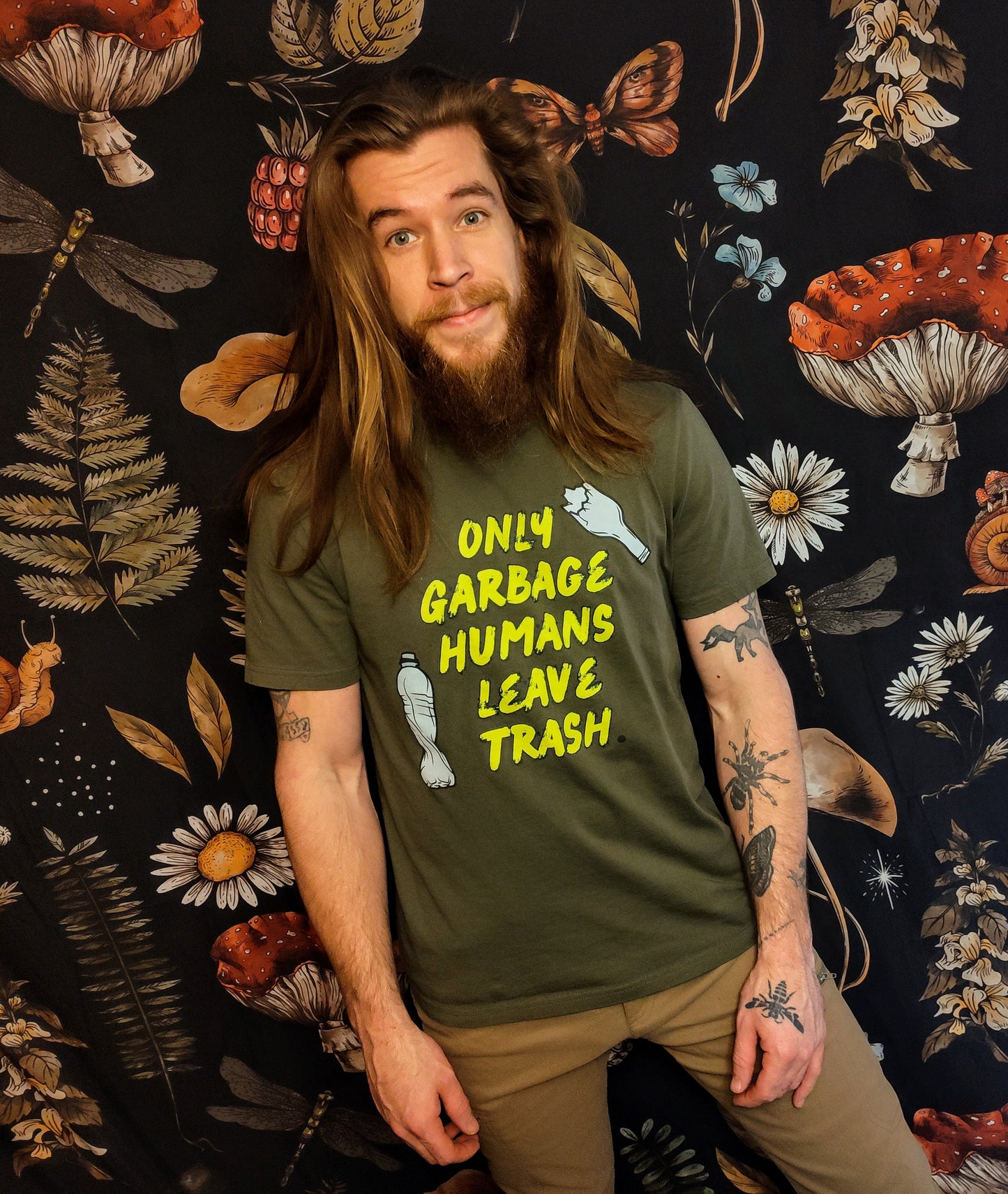 Trash Humans organic cotton t-shirt