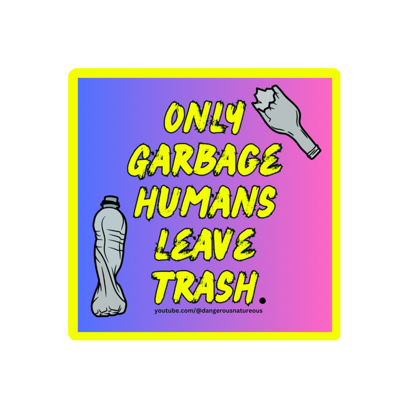 Trash Humans Sticker Variant